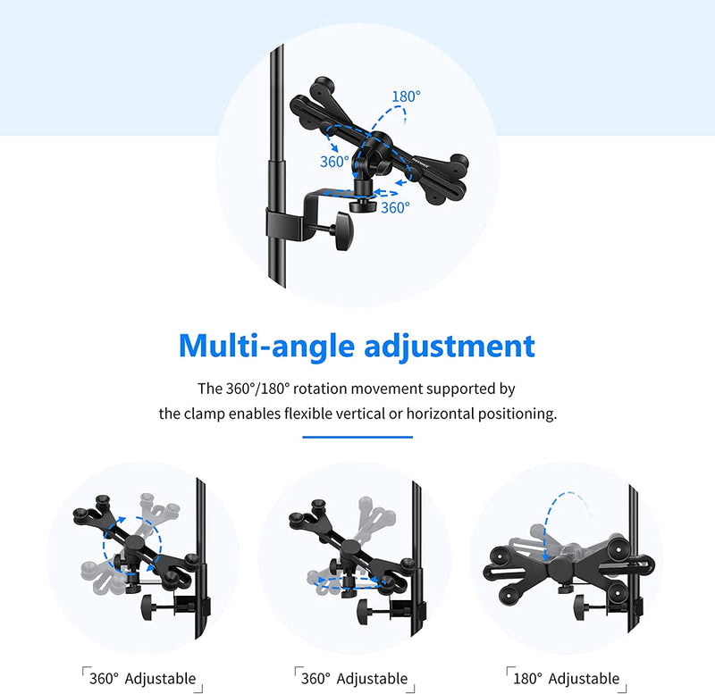 Soporte para Tablets de 6" a 11" para atriles