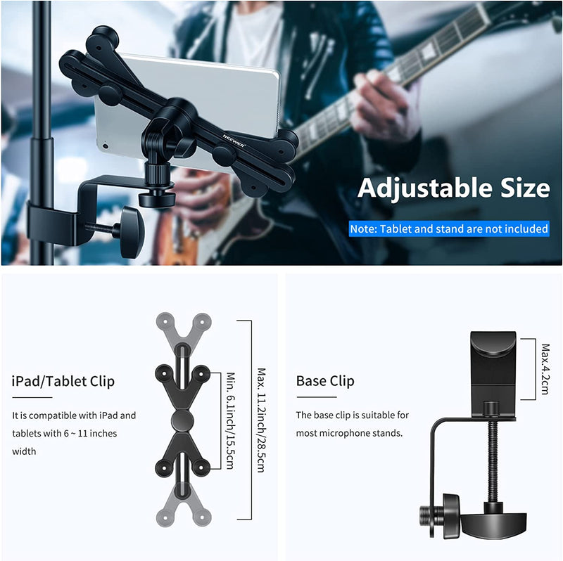 Soporte para Tablets de 6" a 11" para atriles