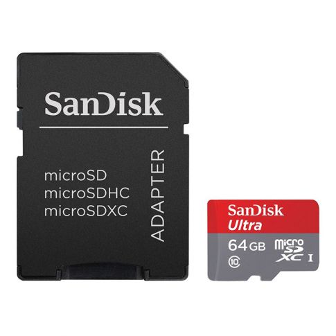 Tarjeta de Memoria SanDisk MICRO SD 64GB Clase 10 80MBps