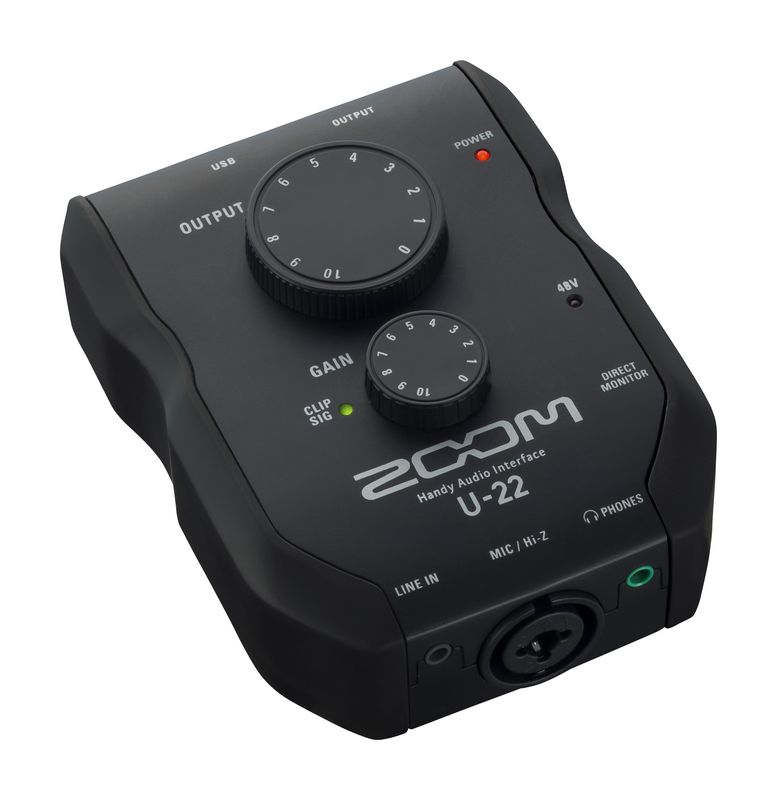 Interfaz de Audio Zoom U-22