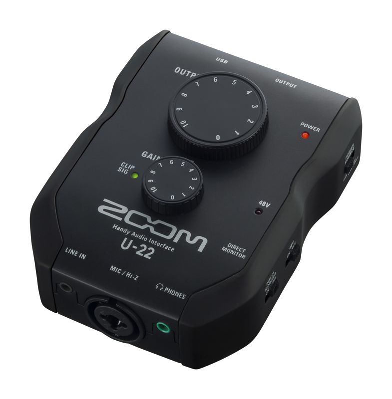 Interfaz de Audio Zoom U-22