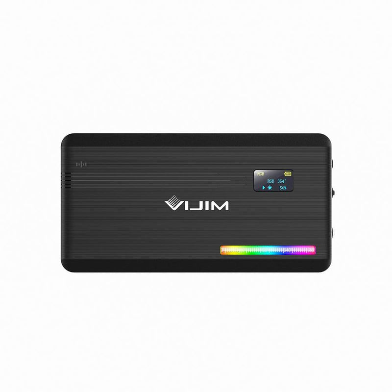 Luz LED RGB Vijim VL196 con Difusor y Panal