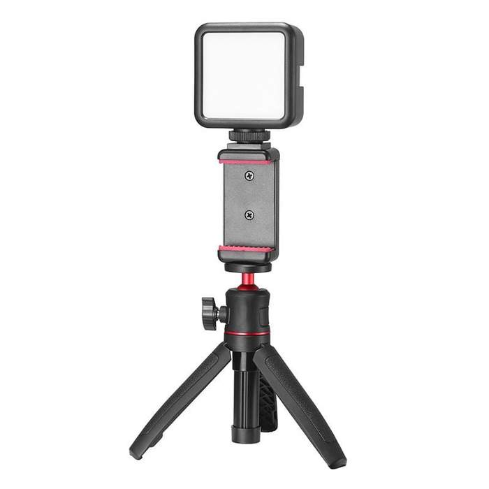 Vlog Kit 7 Ulanzi Trípode, Luz y Soporte de Smartphone