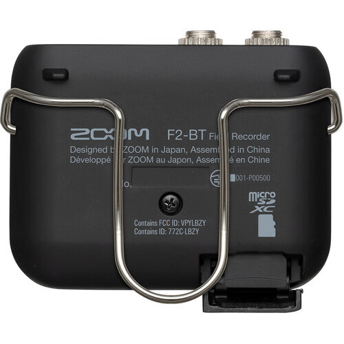 Zoom F2-BT/B Grabadora de Campo Bluetooth Compacta Color Negro